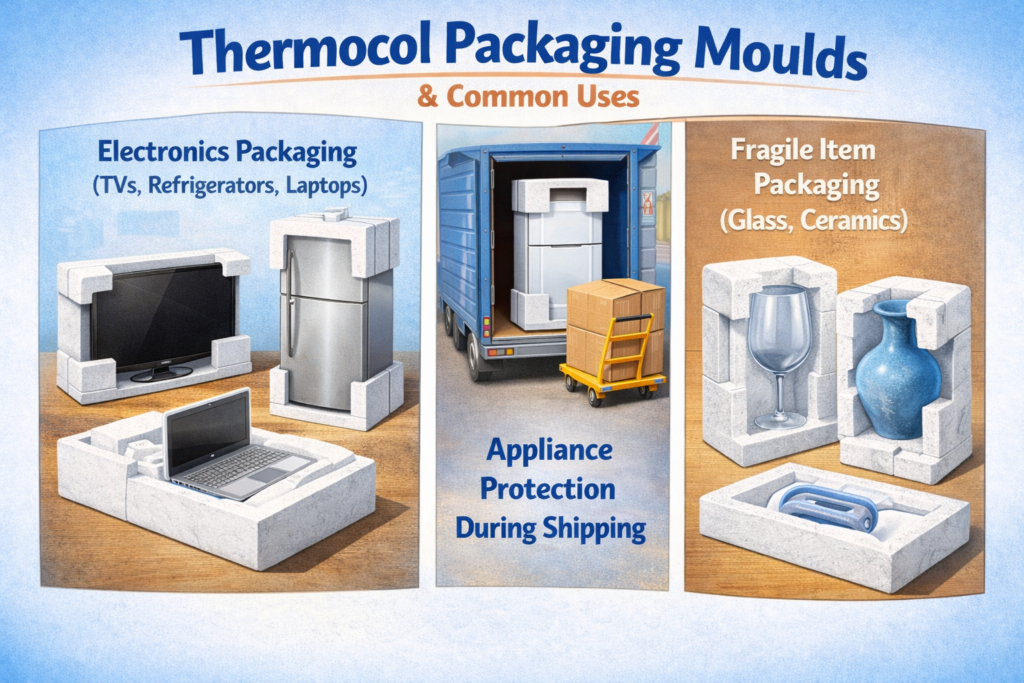 Common Uses of Thermocol Packaging Moulds