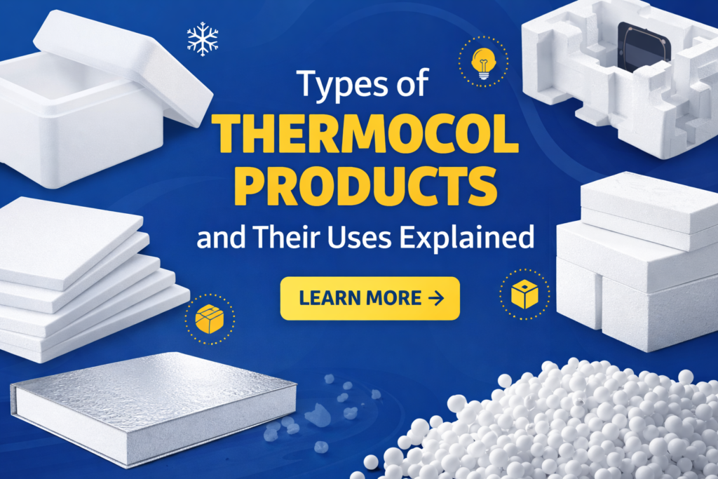 Types of Thermocol Products and Their Uses Explained