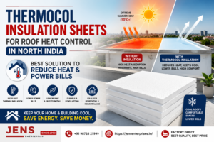 Thermocol Insulation Sheets for Roof Heat Control in North India